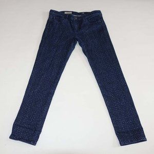 AG Adriano Goldschmied Women's Stevie Slim Straight Ankle Jeans Size 28 Regular